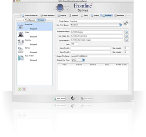 ROES Server Frontline Screenshot