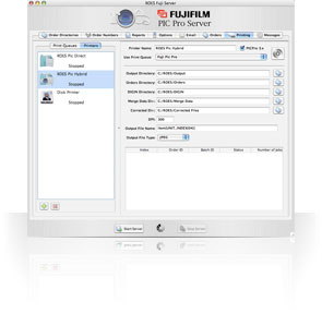ROES Server Fujifilm Screenshot