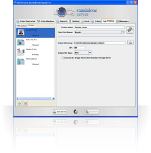 ROES Rendering Server Screenshot