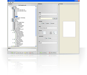 ROES Template Tool Screenshot
